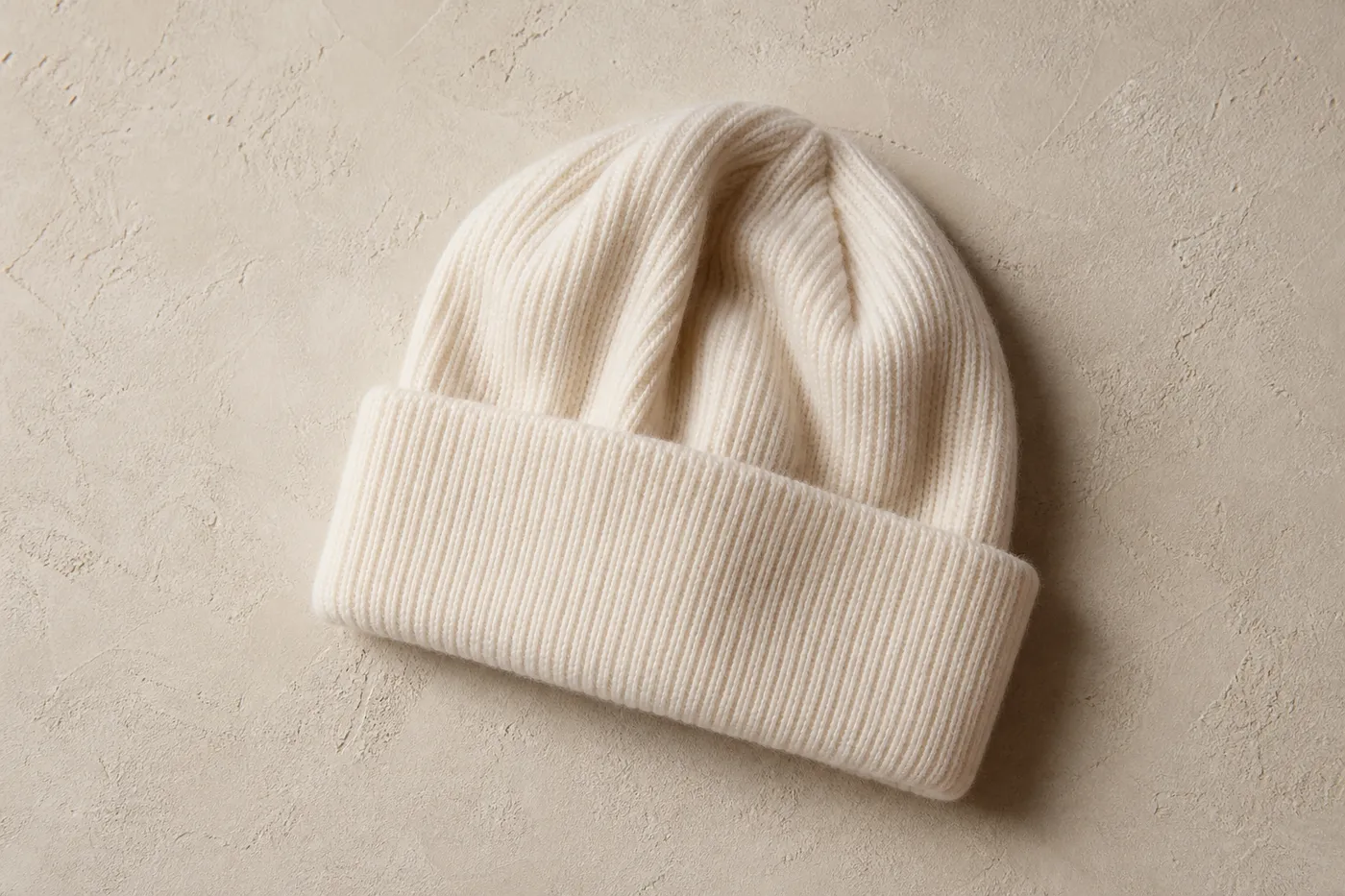 Ribbed-Knit Beanie Signature