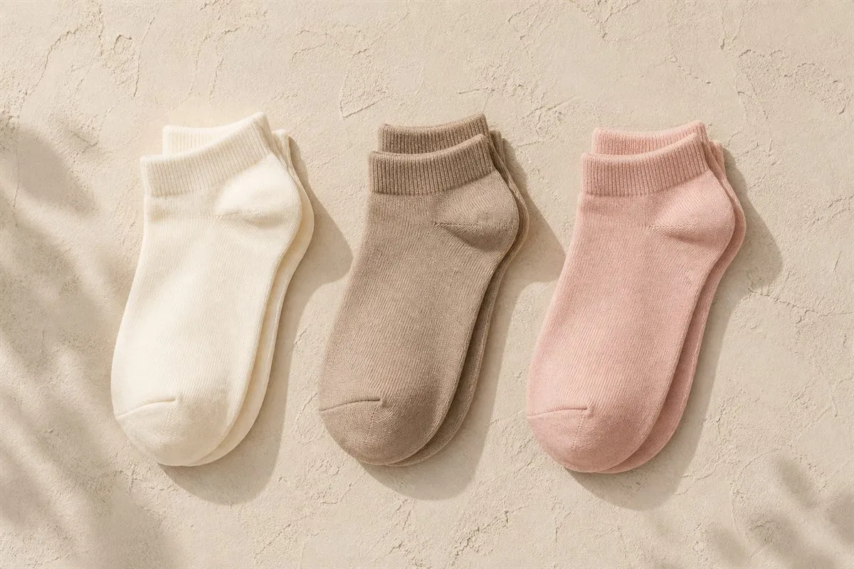 Cotton Socks, Pack of 3 Pairs Signature