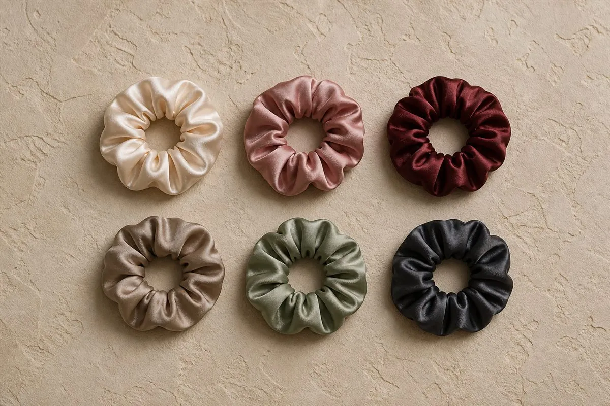 Satin Hair Ties (Set of 6) Limited Edition