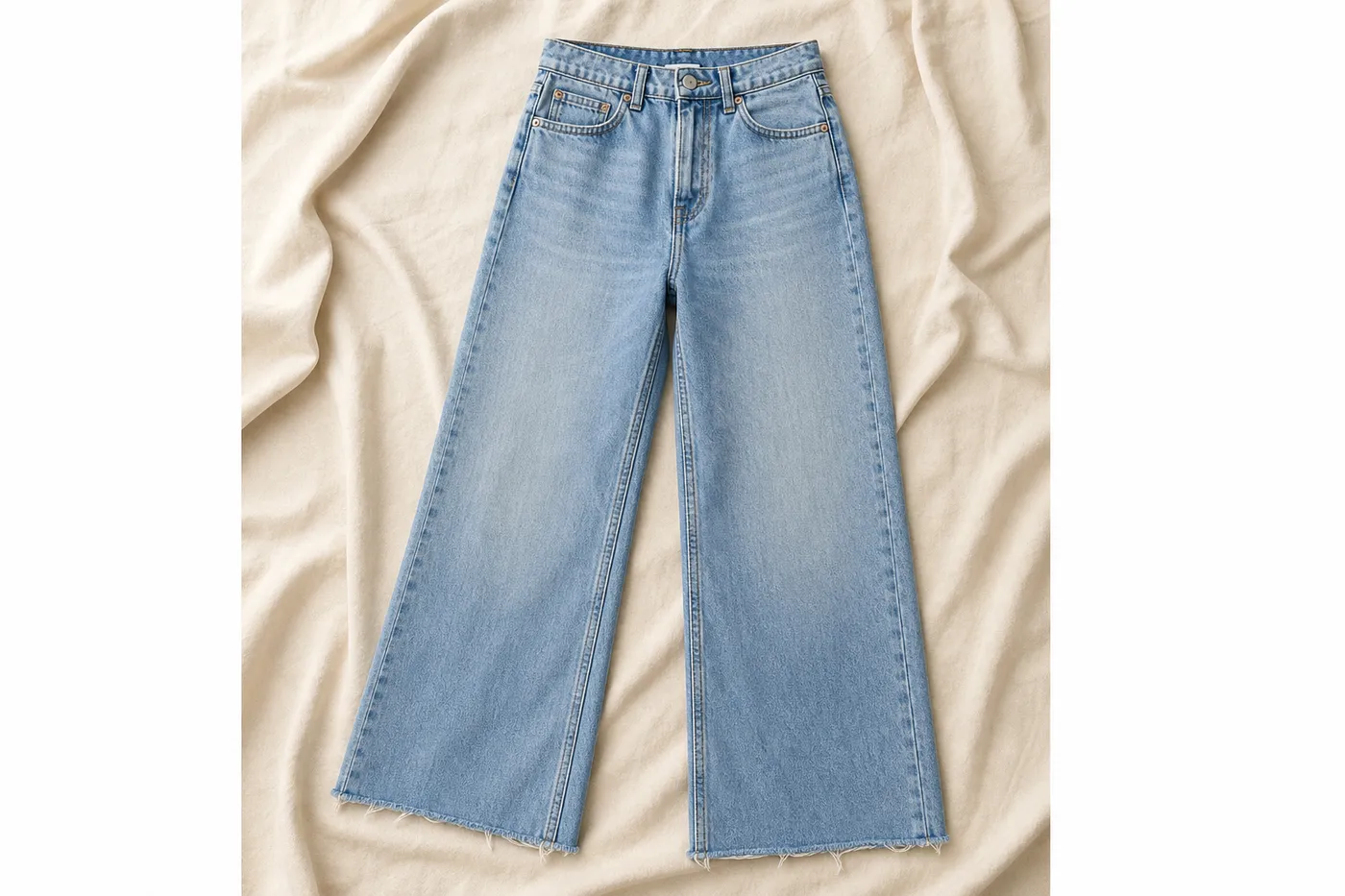 Wide-Leg High-Rise Jeans Limited Edition
