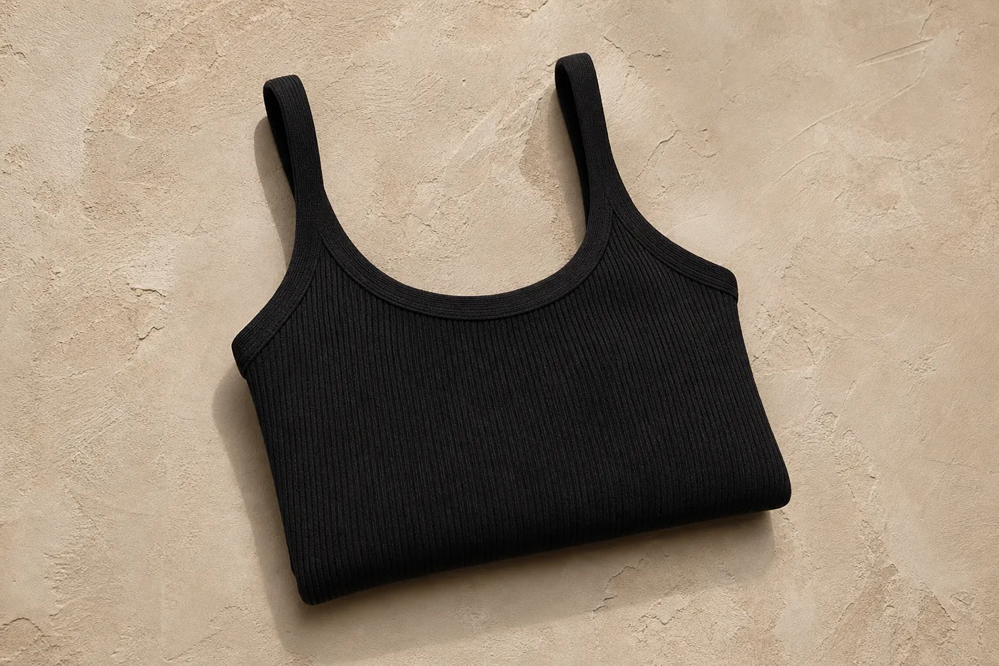 Basic Ribbed Tank Top No.05